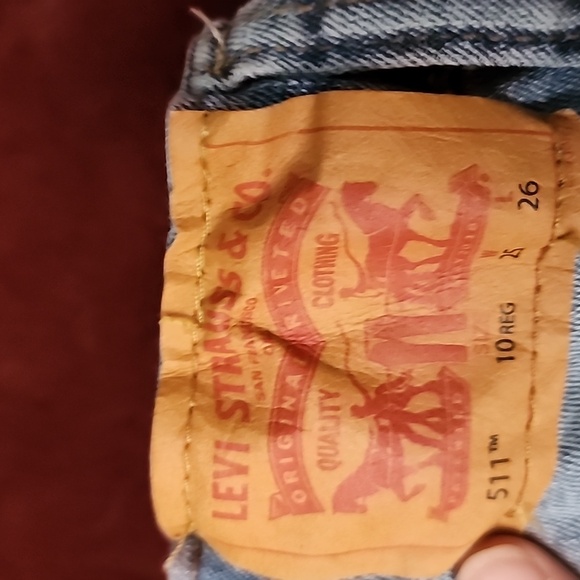 Boys Levi Jeans - Picture 3 of 6